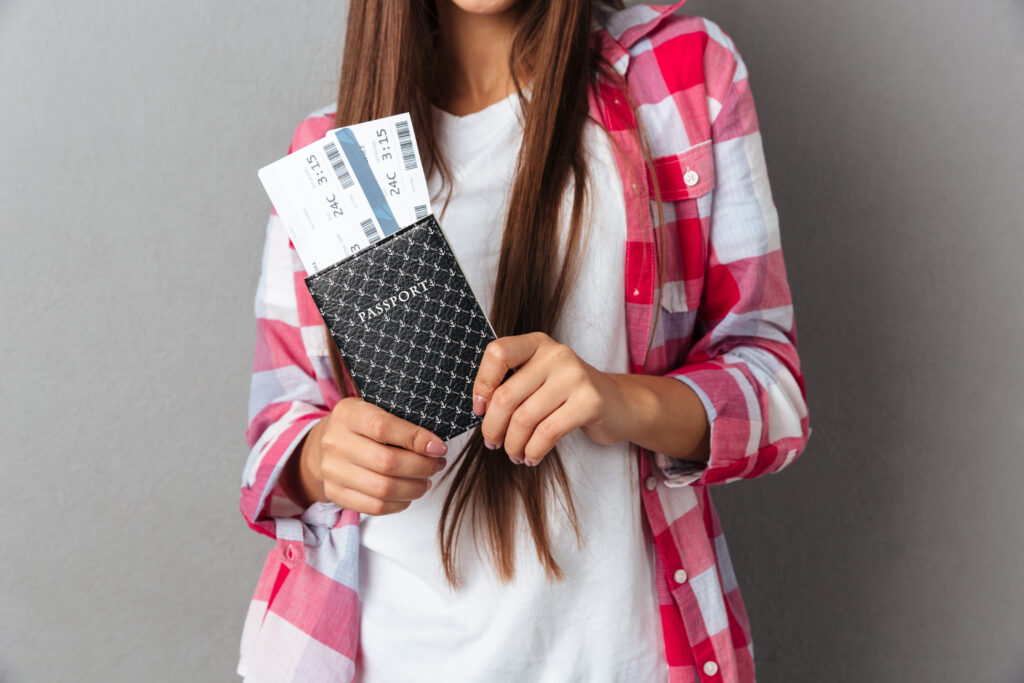 RFID blocking travel wallet for passports and cards